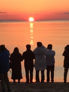 2017年初日の出
